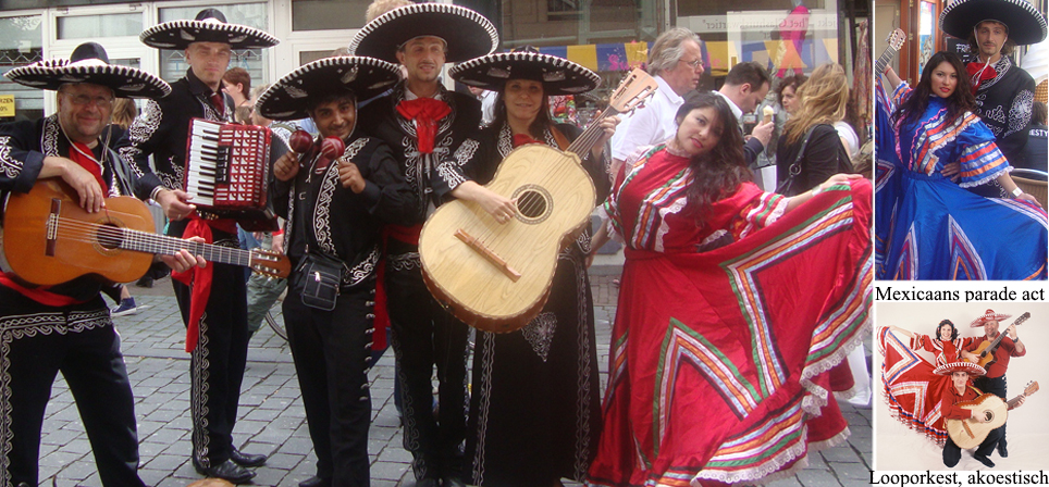 Mexicaanse act voor Feest