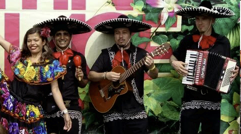 Mexicaanse act voor Feest