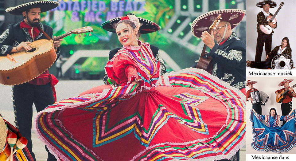 Mexicaanse danseres met slang